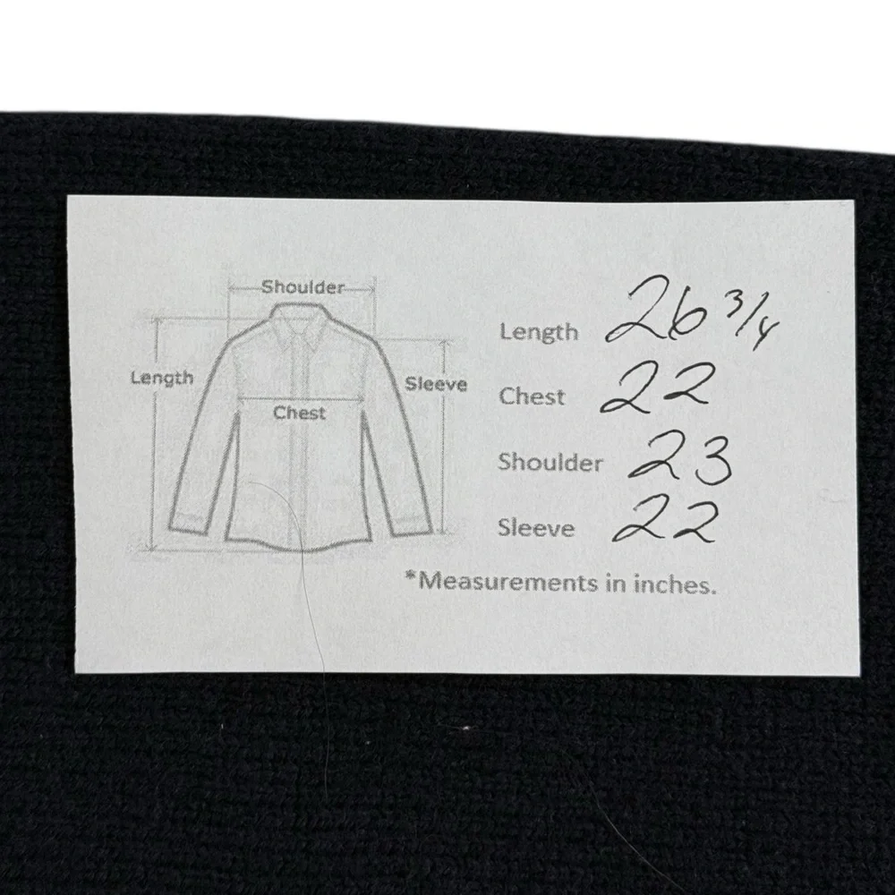 Kenzo Mens Medium Sweater Wool Nylon Blend Blue Knit Logo Triko Crewneck Casual - Picture 6 of 10